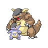 Mega Kangaskhan front sprites