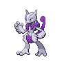 Mega Mewtwo X front sprites