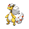 Mega Ampharos front sprites