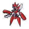 Mega Scizor front sprites