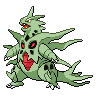 Mega Tyranitar front sprites