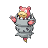 Mega Slowbro front sprites