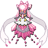 Mega Diancie front sprites
