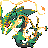Mega Rayquaza front sprites