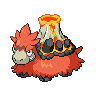 Mega Camerupt front sprites