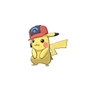 Sinnoh Cap Pikachu front sprites