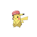 Alola Cap Pikachu front sprites