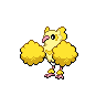 Pom-pom Oricorio front sprites