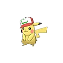 Partner Cap Pikachu front sprites
