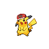 World Cap Pikachu front sprites
