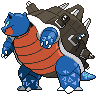 Gigantamax Blastoise front sprites