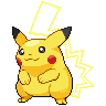 Gigantamax Pikachu front sprites