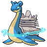 Gigantamax Lapras front sprites