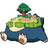 Gigantamax Snorlax front sprites