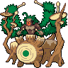 Gigantamax Rillaboom front sprites