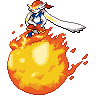 Gigantamax Cinderace front sprites