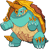 Gigantamax Drednaw front sprites