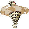 Gigantamax Sandaconda front sprites