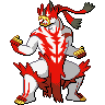 Gigantamax Single Strike Urshifu front sprites