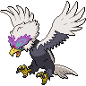 Hisuian Braviary front sprites