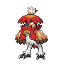 Hisuian Decidueye front sprites