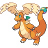 Mega Dragonite front sprites