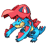 Mega Feraligatr front sprites