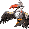Mega Staraptor front sprites