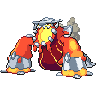 Mega Heatran front sprites
