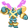 Mega Golurk front sprites