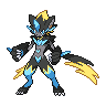 Mega Zeraora front sprites