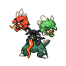 Mega Scovillain front sprites