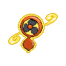 Fan Rotom back sprites