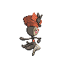 Pirouette Meloetta back sprites