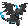 Mega Charizard X back sprites