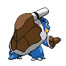 Mega Blastoise back sprites