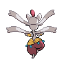 Mega Medicham back sprites