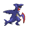 Mega Garchomp back sprites