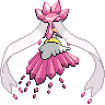 Mega Diancie back sprites