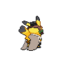 Pikachu Ph.D. back sprites