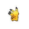 Cosplay Pikachu back sprites