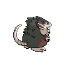 Totem Alolan Raticate back sprites