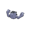 Alolan Geodude back sprites