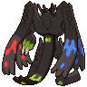 Complete Zygarde back sprites