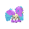 Galarian Ponyta back sprites