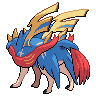 Crowned Zacian back sprites