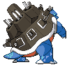 Gigantamax Blastoise back sprites