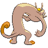 Gigantamax Meowth back sprites