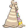 Gigantamax Alcremie back sprites
