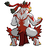 Gigantamax Single Strike Urshifu back sprites
